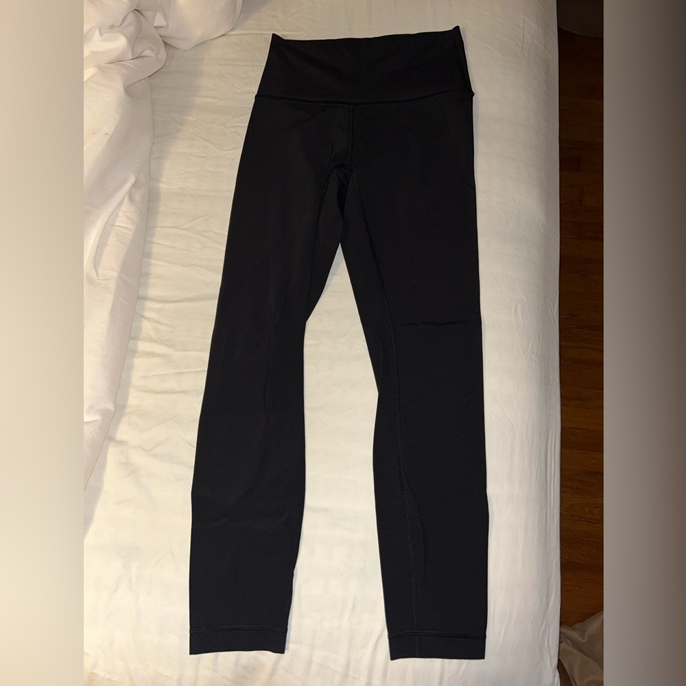 Lululemon Black Wunder Under Leggings